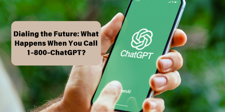 Dialing the Future What Happens When You Call 1-800-ChatGPT