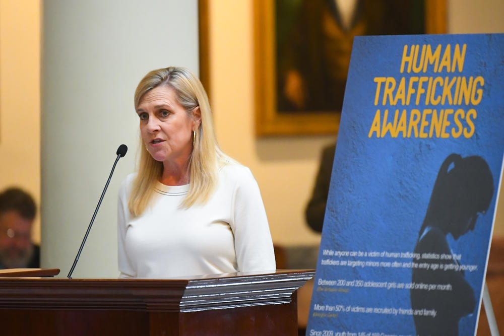 First Lady Marty Kemp Introduces Tougher Anti-Human Trafficking Legislation