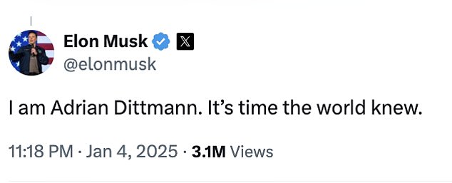 Journalist Who Debunked Musk's Alleged Alter Ego Adrian Dittmann Gets Banned From X 2