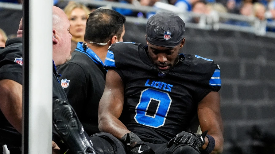 Injury Update: Detroit Lions' Terrion Arnold Sidelined After Foot Injury vs. Vikings!