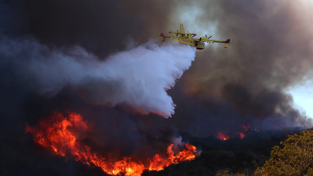 FAA Investigates Drone Collision with Firefighting Aircraft Over Los Angeles Wildfire