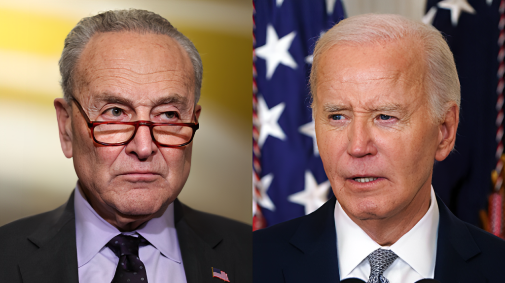 Why Chuck Schumer Told Biden to Drop Out of 2024 Presidential Race: Revealed Behind-the-Scenes Talk!