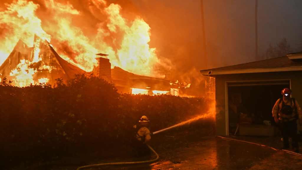 Arizona Firefighter Reflects on Battling Devastating Wildfires in Los Angeles