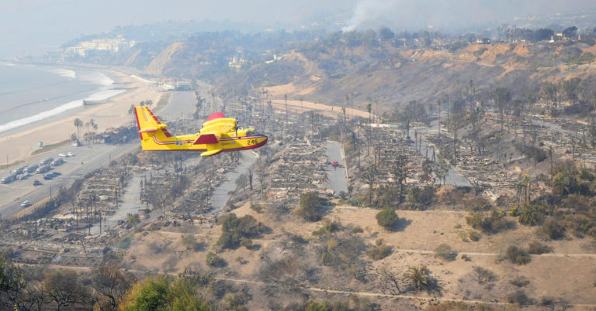 FAA Investigates Drone Collision with Firefighting Aircraft Over Los Angeles Wildfire